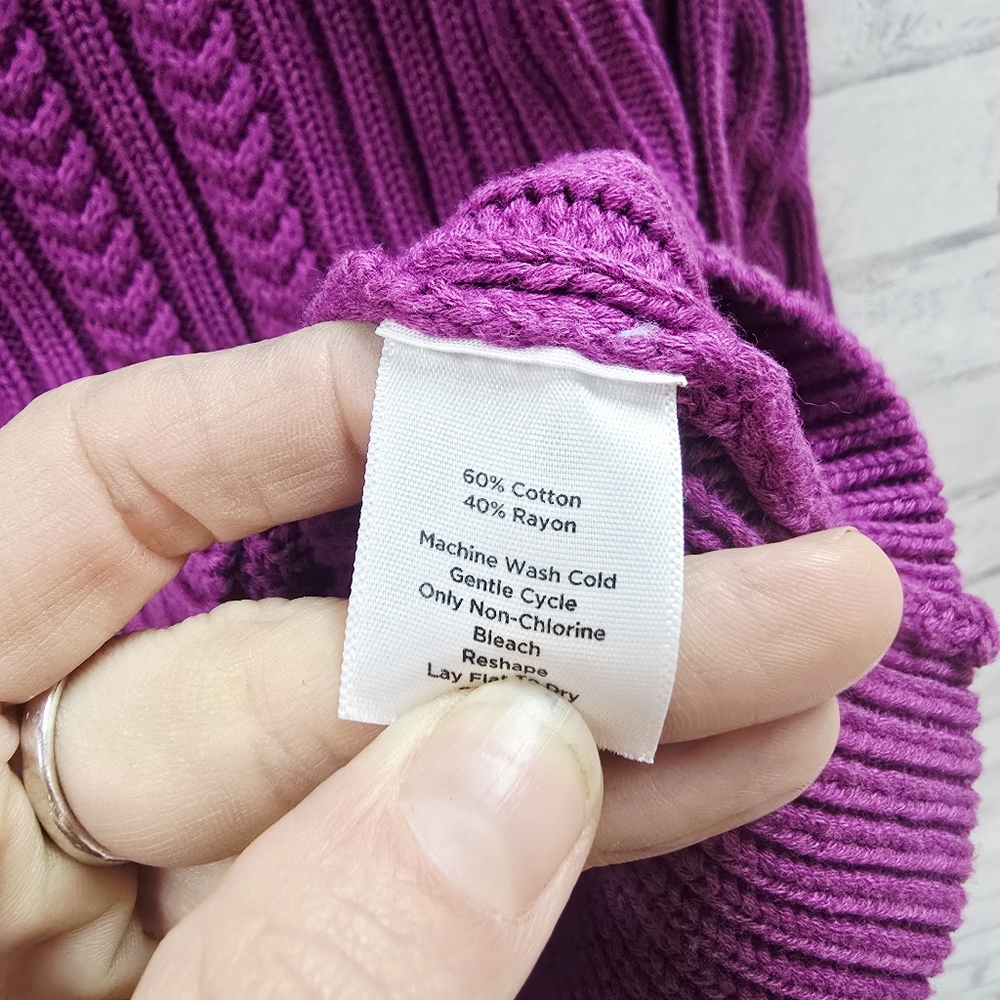Talbots Cableknit Sweater - Picture 5 of 6